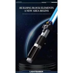 REOBRIX 99010 THANH KIẾM ÁNH SÁNG MÀU XANH bộ đồ chơi xếp lắp ráp ghép mô hình Star Wars LIGHTSABER Chiến Tranh Giữa Các Vì Sao 629 khối