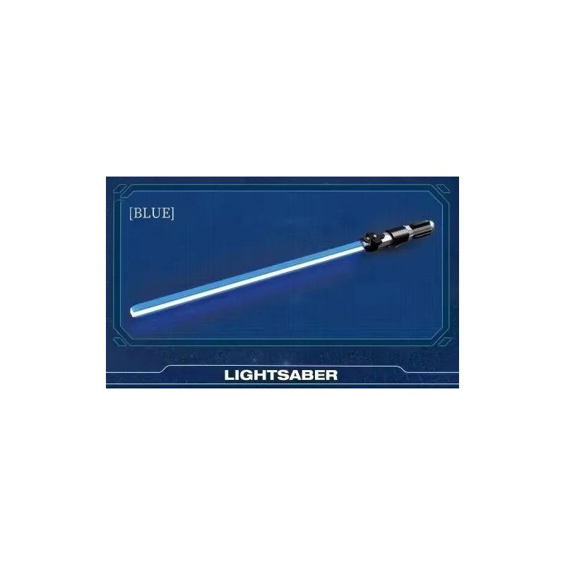 REOBRIX 99010 THANH KIẾM ÁNH SÁNG MÀU XANH bộ đồ chơi xếp lắp ráp ghép mô hình Star Wars LIGHTSABER Chiến Tranh Giữa Các Vì Sao 629 khối