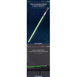REOBRIX 99011 THANH KIẾM ÁNH SÁNG MÀU XANH LÁ CÂY bộ đồ chơi xếp lắp ráp ghép mô hình Star Wars LIGHTSABER Chiến Tranh Giữa Các Vì Sao 578 khối