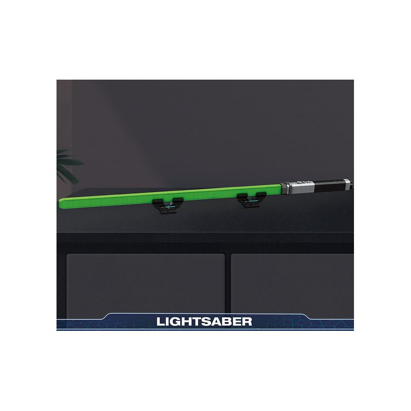 REOBRIX 99011 THANH KIẾM ÁNH SÁNG MÀU XANH LÁ CÂY bộ đồ chơi xếp lắp ráp ghép mô hình Star Wars LIGHTSABER Chiến Tranh Giữa Các Vì Sao 578 khối