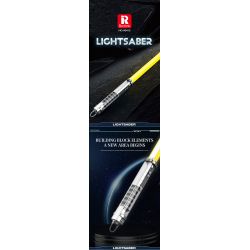 REOBRIX 99012 THANH KIẾM ÁNH SÁNG MÀU VÀNG bộ đồ chơi xếp lắp ráp ghép mô hình Star Wars LIGHTSABER Chiến Tranh Giữa Các Vì Sao 598 khối
