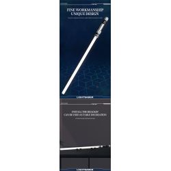 REOBRIX 99013 THANH KIẾM ÁNH SÁNG TRẮNG bộ đồ chơi xếp lắp ráp ghép mô hình Star Wars LIGHTSABER Chiến Tranh Giữa Các Vì Sao 606 khối REOBRIX 99013 THANH KIẾM ÁNH SÁNG TRẮNG bộ đồ chơi xếp lắp ráp ghép mô hình Star Wars LIGHTSABER Chiến Tranh Giữa Các Vì Sao 606 khối