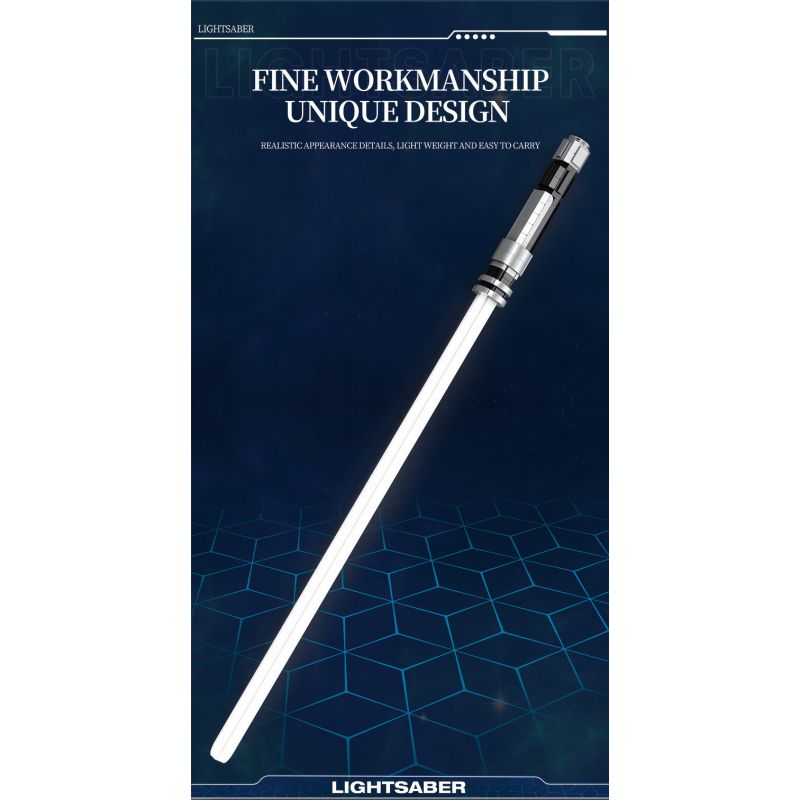 REOBRIX 99013 THANH KIẾM ÁNH SÁNG TRẮNG bộ đồ chơi xếp lắp ráp ghép mô hình Star Wars LIGHTSABER Chiến Tranh Giữa Các Vì Sao 606 khối REOBRIX 99013 THANH KIẾM ÁNH SÁNG TRẮNG bộ đồ chơi xếp lắp ráp ghép mô hình Star Wars LIGHTSABER Chiến Tranh Giữa Các Vì Sao 606 khối