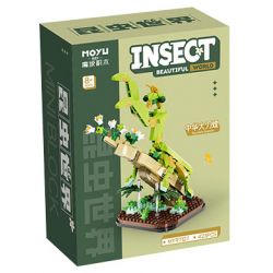 MOYU BLOCK MY97127 97127 THẾ GIỚI CÔN TRÙNG BỌ NGỰA TRUNG QUỐC bộ đồ chơi xếp lắp ráp ghép mô hình INSECT BEAUTIFUL WORLD 423 khối