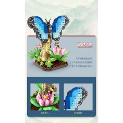 MOYU BLOCK MY97127 97127 THẾ GIỚI CÔN TRÙNG BỌ NGỰA TRUNG QUỐC bộ đồ chơi xếp lắp ráp ghép mô hình INSECT BEAUTIFUL WORLD 423 khối