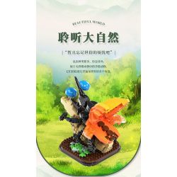 MOYU BLOCK MY97129 97129 THẾ GIỚI CÔN TRÙNG MACROPODIA bộ đồ chơi xếp lắp ráp ghép mô hình INSECT BEAUTIFUL WORLD 468 khối