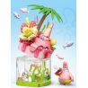 SEMBO 612213 SPONGEBOB SQUAREPANTS SINH TỐ CHANH DỨA bộ đồ chơi xếp lắp ráp ghép mô hình Movie & Game Phim Và Trò Chơi 241 khối