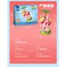 SEMBO 612213 SPONGEBOB SQUAREPANTS SINH TỐ CHANH DỨA bộ đồ chơi xếp lắp ráp ghép mô hình Movie & Game Phim Và Trò Chơi 241 khối