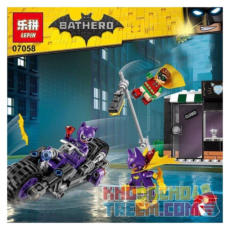 NOT The Lego Batman Movie 70902 Catwoman Catcycle Chase Catwoman Motorcycle  Chase , Bela 10627 Lari 10627 LEPIN 07058 Xếp hình Motor Của Người Mèo giá  sốc rẻ nhất