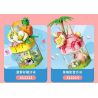 SEMBO 612215 SPONGEBOB SQUAREPANTS NGHỆ THUẬT CỦA HOA bộ đồ chơi xếp lắp ráp ghép mô hình Movie & Game Phim Và Trò Chơi 474 khối