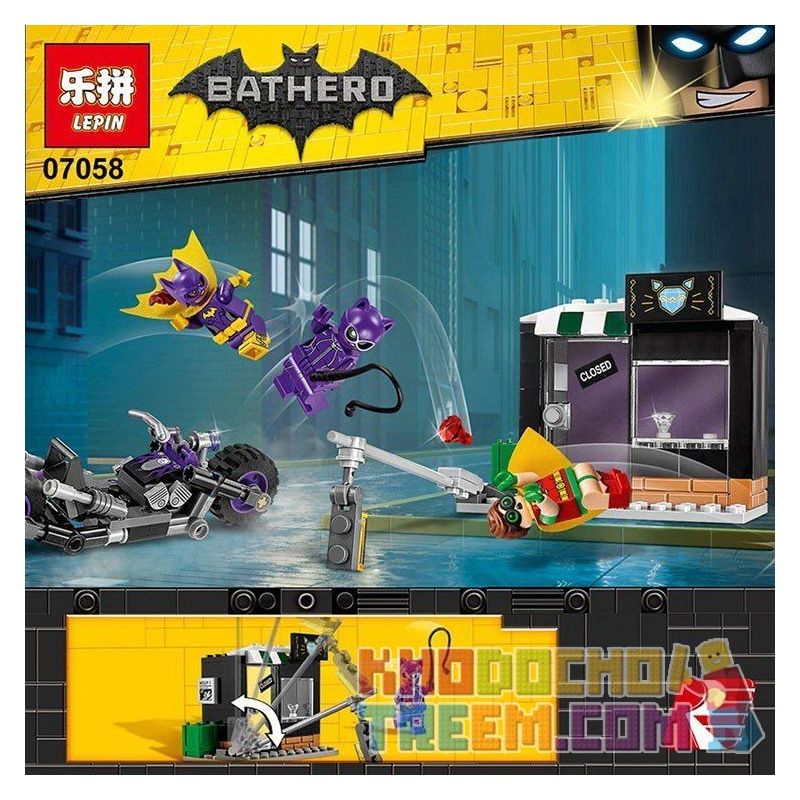 NOT The Lego Batman Movie 70902 Catwoman Catcycle Chase Catwoman Motorcycle  Chase , Bela 10627 Lari 10627 LEPIN 07058 Xếp hình Motor Của Người Mèo giá  sốc rẻ nhất