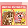SEMBO 612216 SPONGEBOB SQUAREPANTS ÁNH CHỚP NGỌT NGÀO bộ đồ chơi xếp lắp ráp ghép mô hình Movie & Game Phim Và Trò Chơi 498 khối