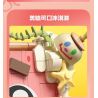SEMBO 612216 SPONGEBOB SQUAREPANTS ÁNH CHỚP NGỌT NGÀO bộ đồ chơi xếp lắp ráp ghép mô hình Movie & Game Phim Và Trò Chơi 498 khối