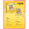 SEMBO 612216 SPONGEBOB SQUAREPANTS ÁNH CHỚP NGỌT NGÀO bộ đồ chơi xếp lắp ráp ghép mô hình Movie & Game Phim Và Trò Chơi 498 khối