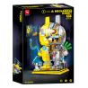 DOUBLE HEIGHT 20810 THỎ NGƯỜI MÁY bộ đồ chơi xếp lắp ráp ghép mô hình MECHANICAL RABBIT 2119 khối