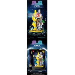 DOUBLE HEIGHT 20810 THỎ NGƯỜI MÁY bộ đồ chơi xếp lắp ráp ghép mô hình MECHANICAL RABBIT 2119 khối