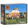 LUMIBRICKS FUNWHOLE F9030 9030 XE ĐẨY ĐỒ GỖ CỦA ALLEN bộ đồ chơi xếp lắp ráp ghép mô hình Creator Sáng Tạo 496 khối