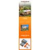 LUMIBRICKS FUNWHOLE F9030 9030 XE ĐẨY ĐỒ GỖ CỦA ALLEN bộ đồ chơi xếp lắp ráp ghép mô hình Creator Sáng Tạo 496 khối