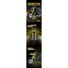 DOUBLE HEIGHT 60515 BMW LATTE tỷ lệ 1:8 bộ đồ chơi xếp lắp ráp ghép mô hình Technic Kỹ Thuật Công Nghệ Cao Mô Hình Phương Tiện 618 khối