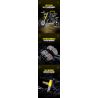 DOUBLE HEIGHT 60515 BMW LATTE tỷ lệ 1:8 bộ đồ chơi xếp lắp ráp ghép mô hình Technic Kỹ Thuật Công Nghệ Cao Mô Hình Phương Tiện 618 khối