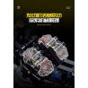 DOUBLE HEIGHT 60515 BMW LATTE tỷ lệ 1:8 bộ đồ chơi xếp lắp ráp ghép mô hình Technic Kỹ Thuật Công Nghệ Cao Mô Hình Phương Tiện 618 khối