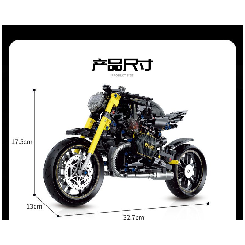 DOUBLE HEIGHT 60515 BMW LATTE tỷ lệ 1:8 bộ đồ chơi xếp lắp ráp ghép mô hình Technic Kỹ Thuật Công Nghệ Cao Mô Hình Phương Tiện 618 khối