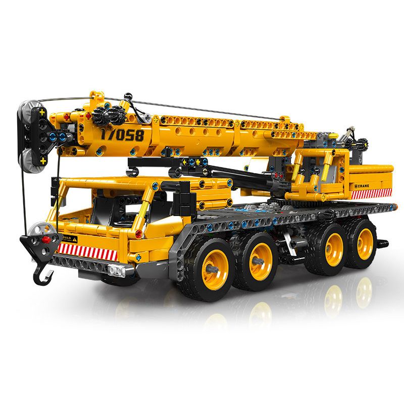 Lego MouldKing 17058 Mechanical Crane Xếp hình lắp ráp ghép mô hình Cần cẩu cơ khí