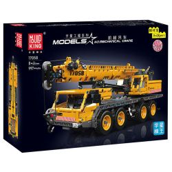 MouldKing 17058 17058S Mould King 17058 17058S CẦN CẨU CƠ KHÍ bộ đồ chơi xếp lắp ráp ghép mô hình Technic MECHANICAL CRANE Kỹ Thuật Công Nghệ Cao Mô Hình Phương Tiện 997 khối