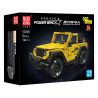 MouldKing 15058 Mould King 15058 JAI ALAI WRANGLER bộ đồ chơi xếp lắp ráp ghép mô hình Technic WRANGLER PULLBACK CAR Kỹ Thuật Công Nghệ Cao Mô Hình Phương Tiện 746 khối