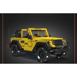 MouldKing 15058 Mould King 15058 JAI ALAI WRANGLER bộ đồ chơi xếp lắp ráp ghép mô hình Technic WRANGLER PULLBACK CAR Kỹ Thuật Công Nghệ Cao Mô Hình Phương Tiện 746 khối