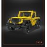 MouldKing 15058 Mould King 15058 JAI ALAI WRANGLER bộ đồ chơi xếp lắp ráp ghép mô hình Technic WRANGLER PULLBACK CAR Kỹ Thuật Công Nghệ Cao Mô Hình Phương Tiện 746 khối