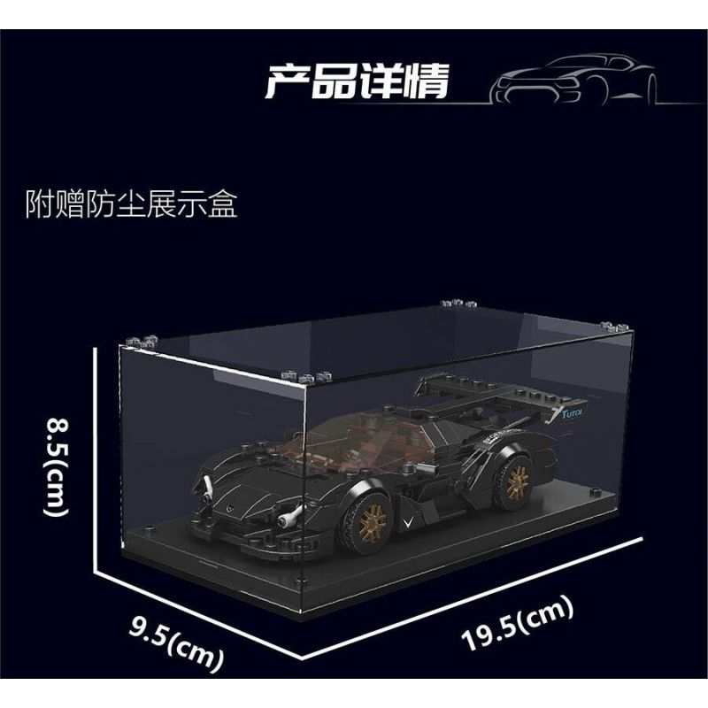 MouldKing 27061 Mould King 27061 APOLLO IE bộ đồ chơi xếp lắp ráp ghép mô hình Speed Champions Racing Cars Đua Xe Công Thức 325 khối
