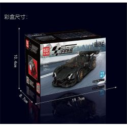 MouldKing 27061 Mould King 27061 APOLLO IE bộ đồ chơi xếp lắp ráp ghép mô hình Speed Champions Racing Cars Đua Xe Công Thức 325 khối