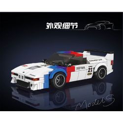 MouldKing 27062 Mould King 27062 BMW M1 bộ đồ chơi xếp lắp ráp ghép mô hình Speed Champions Racing Cars Đua Xe Công Thức 363 khối