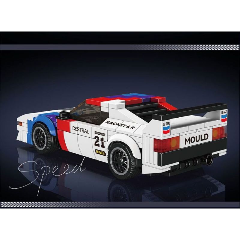 MouldKing 27062 Mould King 27062 BMW M1 bộ đồ chơi xếp lắp ráp ghép mô hình Speed Champions Racing Cars Đua Xe Công Thức 363 khối