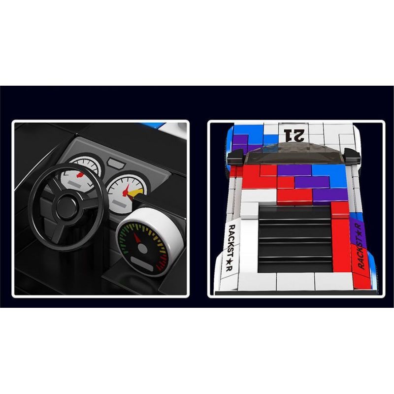 MouldKing 27062 Mould King 27062 BMW M1 bộ đồ chơi xếp lắp ráp ghép mô hình Speed Champions Racing Cars Đua Xe Công Thức 363 khối