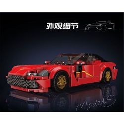 MouldKing 27063 Mould King 27063 ASTON DBS bộ đồ chơi xếp lắp ráp ghép mô hình Speed Champions Racing Cars Đua Xe Công Thức 354 khối