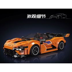 MouldKing 27064 Mould King 27064 XE THỂ THAO 720S GT3 bộ đồ chơi xếp lắp ráp ghép mô hình Speed Champions Racing Cars Đua Xe Công Thức 382 khối
