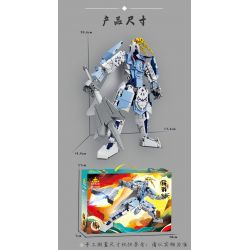 Kazi KY8108 8108 ĐƯỢC PHONG THẦN CƠ GIÁP DƯƠNG KIẾN QUAN KHẨU QUÂN bộ đồ chơi xếp lắp ráp ghép mô hình 374 khối