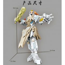 Kazi KY8109 8109 ĐƯỢC PHONG TẶNG THẦN CƠ GIÁP JIANG ZIYA bộ đồ chơi xếp lắp ráp ghép mô hình 379 khối