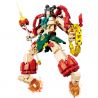 Kazi KY8110 8110 FENGSHEN MECHA NEZHA HOÀNG TỬ HOA SEN bộ đồ chơi xếp lắp ráp ghép mô hình 372 khối