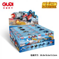 GUDI 40207 MÁY MÓC ARES QINGTIAN 8 TRONG 1 bộ đồ chơi xếp lắp ráp ghép mô hình 721 khối