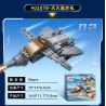 GUDI 40207 MÁY MÓC ARES QINGTIAN 8 TRONG 1 bộ đồ chơi xếp lắp ráp ghép mô hình 721 khối