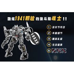 SHARP MODEL JIMULIANG PRODUCT 10533 PHIÊN BẢN CHIẾN ĐẤU CƠ KHÍ CẤP bộ đồ chơi xếp lắp ráp ghép mô hình Movie & Game Phim Và Trò Chơi 1941 khối