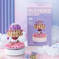 PLEYERID M38-P8011 P8011 8011 M38P8011 38-P8011 HỘP NHẠC ÁNH SÁNG BAN ĐÊM THÀNH PHỐ TRÊN BẦU TRỜI bộ đồ chơi xếp lắp ráp ghép mô hình