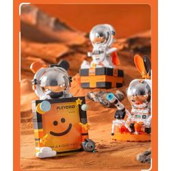 PLEYERID M38-P8030 P8030 8030 M38P8030 38-P8030 ĐỒ TRANG TRÍ MÁY TÍNH ĐỂ BÀN PHI HÀNH GIA 3 LOẠI bộ đồ chơi xếp lắp ráp ghép mô hình