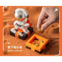 PLEYERID M38-P8030 P8030 8030 M38P8030 38-P8030 ĐỒ TRANG TRÍ MÁY TÍNH ĐỂ BÀN PHI HÀNH GIA 3 LOẠI bộ đồ chơi xếp lắp ráp ghép mô hình