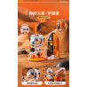 PLEYERID M38-P8030 P8030 8030 M38P8030 38-P8030 ĐỒ TRANG TRÍ MÁY TÍNH ĐỂ BÀN PHI HÀNH GIA 3 LOẠI bộ đồ chơi xếp lắp ráp ghép mô hình