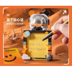 PLEYERID M38-P8030 P8030 8030 M38P8030 38-P8030 ĐỒ TRANG TRÍ MÁY TÍNH ĐỂ BÀN PHI HÀNH GIA 3 LOẠI bộ đồ chơi xếp lắp ráp ghép mô hình