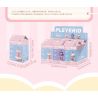 PLEYERID M38-P8027 P8027 8027 M38P8027 38-P8027 ĐỒ TRANG TRÍ MÁY TÍNH ĐỂ BÀN BĂNG CHUYỀN THÚ CƯNG MINI SWEET CAROUSEL 3 LOẠI MÈO DỄ THƯƠNG XIONG BEIBEI MUỐN CHÓ bộ đồ chơi xếp lắp ráp ghép mô hình